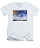 Newport Bridge Newport Rhode Island - Men's V-Neck T-Shirt
