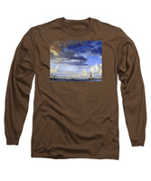 Newport Bridge Newport Rhode Island - Long Sleeve T-Shirt