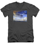 Newport Bridge Newport Rhode Island - Men's V-Neck T-Shirt