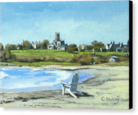 Second Beach Newport Rhode Island - Canvas Print