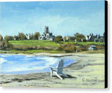 Second Beach Newport Rhode Island - Canvas Print
