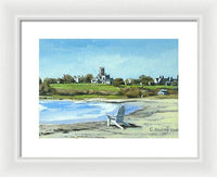 Second Beach Newport Rhode Island - Framed Print