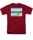 Second Beach Newport Rhode Island - Men's T-Shirt  (Regular Fit)
