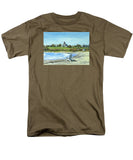 Second Beach Newport Rhode Island - Men's T-Shirt  (Regular Fit)