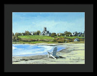 Second Beach Newport Rhode Island - Framed Print