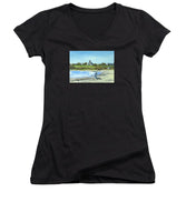 Second Beach Newport Rhode Island - Women's V-Neck