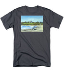 Second Beach Newport Rhode Island - Men's T-Shirt  (Regular Fit)