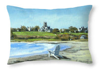 Second Beach Newport Rhode Island - Throw Pillow
