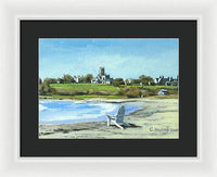 Second Beach Newport Rhode Island - Framed Print