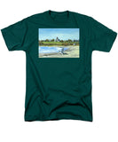 Second Beach Newport Rhode Island - Men's T-Shirt  (Regular Fit)