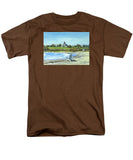 Second Beach Newport Rhode Island - Men's T-Shirt  (Regular Fit)