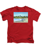 Second Beach Newport Rhode Island - Kids T-Shirt