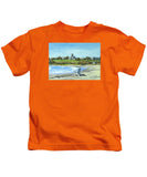 Second Beach Newport Rhode Island - Kids T-Shirt