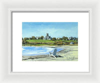 Second Beach Newport Rhode Island - Framed Print
