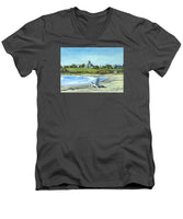 Second Beach Newport Rhode Island - Men's V-Neck T-Shirt