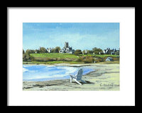 Second Beach Newport Rhode Island - Framed Print