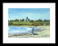 Second Beach Newport Rhode Island - Framed Print