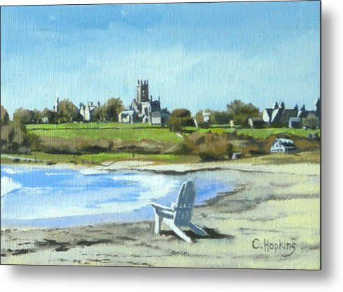Second Beach Newport Rhode Island - Metal Print