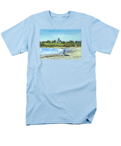 Second Beach Newport Rhode Island - Men's T-Shirt  (Regular Fit)
