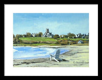 Second Beach Newport Rhode Island - Framed Print