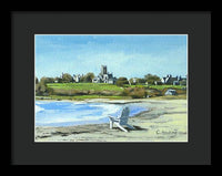 Second Beach Newport Rhode Island - Framed Print