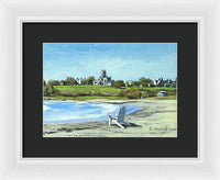 Second Beach Newport Rhode Island - Framed Print