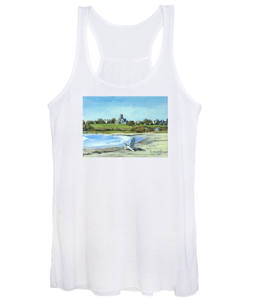 Second Beach Newport Rhode Island - Women's Tank Top