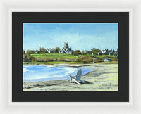 Second Beach Newport Rhode Island - Framed Print