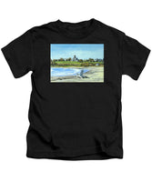 Second Beach Newport Rhode Island - Kids T-Shirt