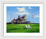Castle Hill Inn Newport Rhode Island - Framed Print