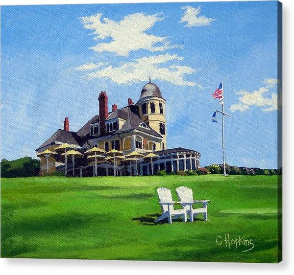 Castle Hill Inn Newport Rhode Island - Acrylic Print