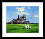 Castle Hill Inn Newport Rhode Island - Framed Print