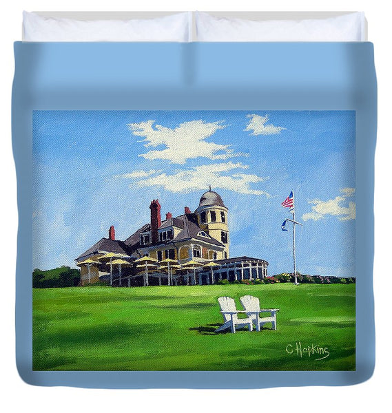 Castle Hill Inn Newport Rhode Island - Duvet Cover