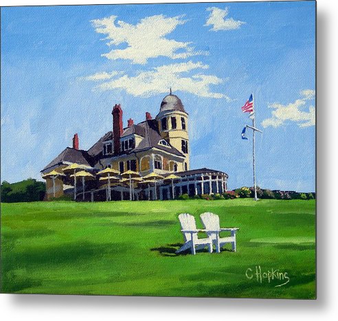 Castle Hill Inn Newport Rhode Island - Metal Print