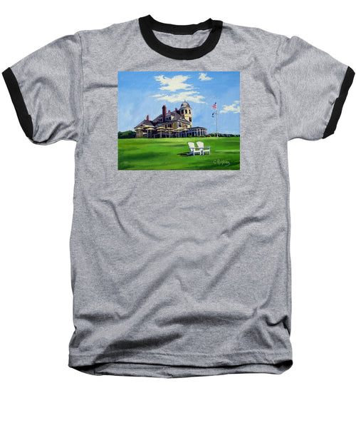 Castle Hill Inn Newport Rhode Island - Baseball T-Shirt