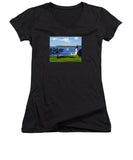 Goat Island Lighthouse Newport Rhode Island - Women's V-Neck