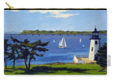 Goat Island Lighthouse Newport Rhode Island - Carry-All Pouch