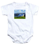 Goat Island Lighthouse Newport Rhode Island - Baby Onesie