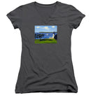 Goat Island Lighthouse Newport Rhode Island - Women's V-Neck