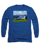 Goat Island Lighthouse Newport Rhode Island - Long Sleeve T-Shirt