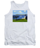 Goat Island Lighthouse Newport Rhode Island - Tank Top
