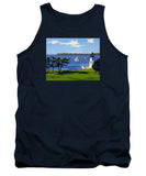 Goat Island Lighthouse Newport Rhode Island - Tank Top