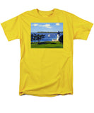 Goat Island Lighthouse Newport Rhode Island - Men's T-Shirt  (Regular Fit)