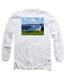 Goat Island Lighthouse Newport Rhode Island - Long Sleeve T-Shirt