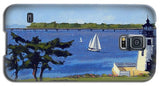 Goat Island Lighthouse Newport Rhode Island - Phone Case