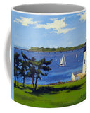 Goat Island Lighthouse Newport Rhode Island - Mug