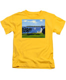 Goat Island Lighthouse Newport Rhode Island - Kids T-Shirt