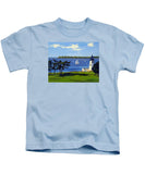Goat Island Lighthouse Newport Rhode Island - Kids T-Shirt