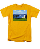 Goat Island Lighthouse Newport Rhode Island - Men's T-Shirt  (Regular Fit)