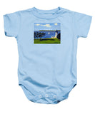 Goat Island Lighthouse Newport Rhode Island - Baby Onesie
